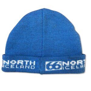 66° North Iceland Blue Cuffed Beanie